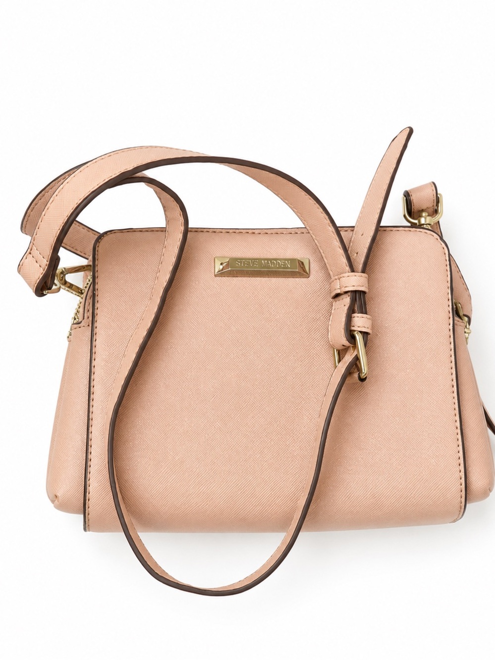 Steve Madden Blush Saffiano Crossbody Bag